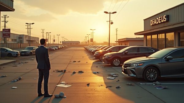 Comment la baisse des ventes affecte le marché automobile